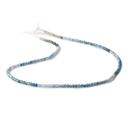 2.4mm Shaded Kyanite Micro Faceted Rondelle Beads 13 inch 156 pieces (ONLINE ORDER ONLY)