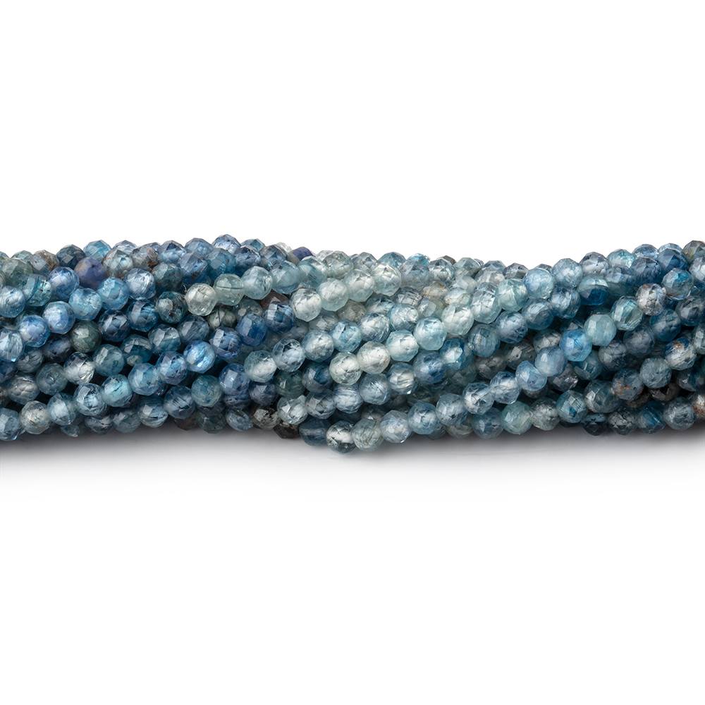 2.4mm Shaded Kyanite Micro Faceted Rondelle Beads 13 inch 156 pieces (ONLINE ORDER ONLY)