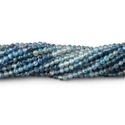 2.4mm Shaded Kyanite Micro Faceted Rondelle Beads 13 inch 156 pieces (ONLINE ORDER ONLY)