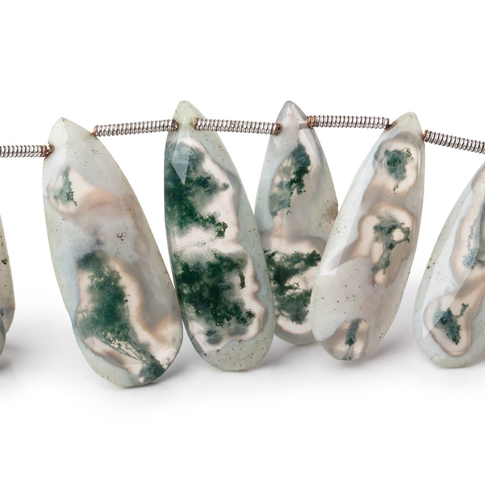 24x10-29x11mm Peacock Solar Quartz Faceted Pear Beads 8 inch 18 pieces (ONLINE ORDER ONLY)