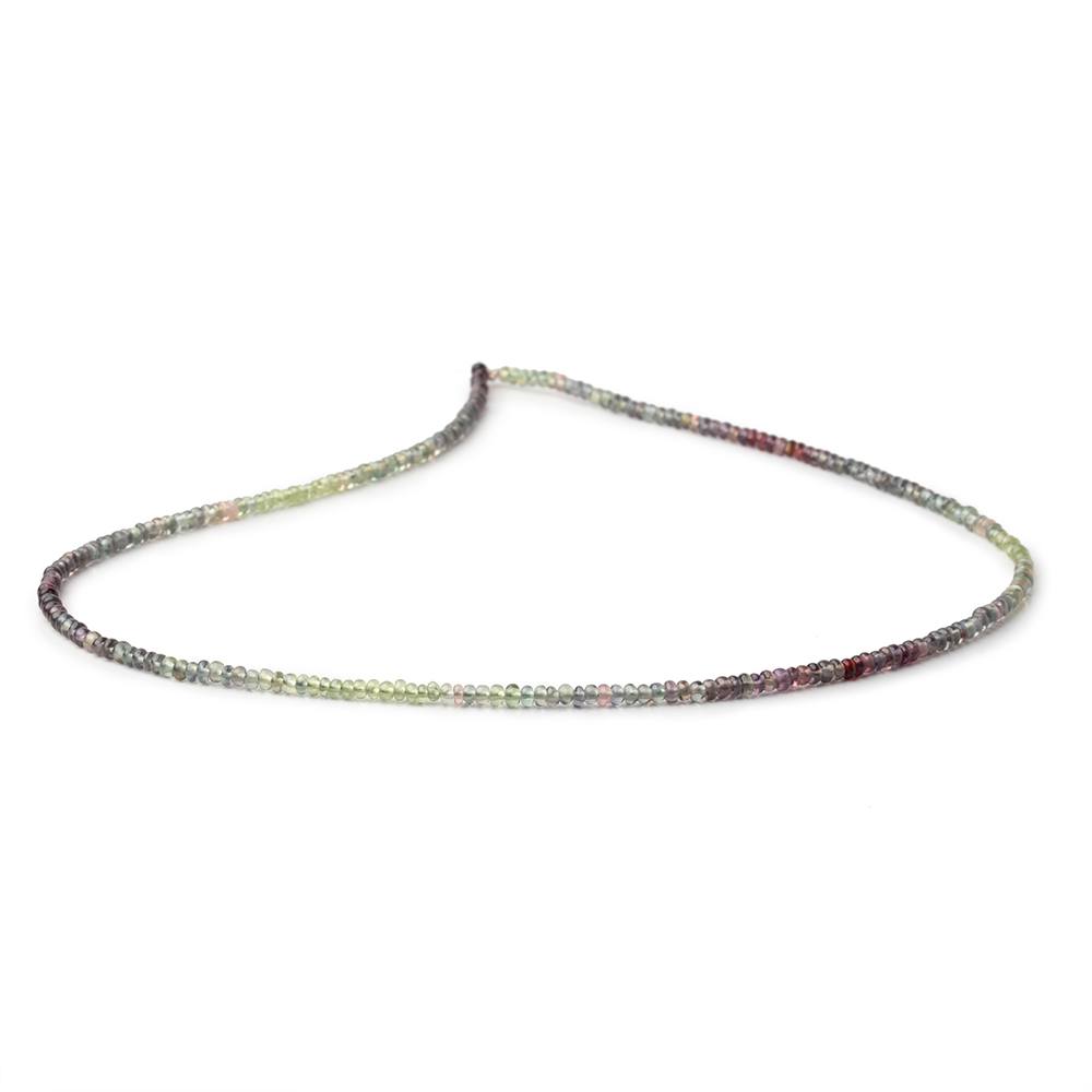 2.5-3mm Color Change Sapphire Plain Rondelle 15 inch 320 Beads (ONLINE ORDER ONLY)
