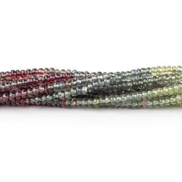 2.5-3mm Color Change Sapphire Plain Rondelle 15 inch 320 Beads (ONLINE ORDER ONLY)