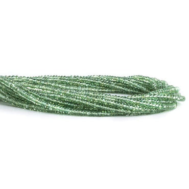 2.5-3mm Green Apatite plain rondelle 13 inch 172 Beads (ONLINE ORDER ONLY)