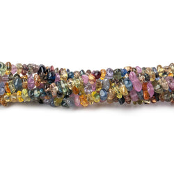 2.5-3mm Multi Color Sapphire Polished Chip Beads 16 inch 244 pieces (ONLINE ORDER ONLY)