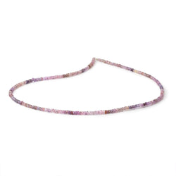 2.5-3mm Multi Color Spinel Faceted Rondelle Beads 16 inch 272 pieces (ONLINE ORDER ONLY)