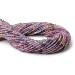 2.5-3mm Multi Color Spinel Faceted Rondelle Beads 16 inch 272 pieces (ONLINE ORDER ONLY)