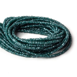 2.5-3mm Mystic Teal Topaz Faceted Rondelles 16 inch 245 beads (ONLINE ORDER ONLY)