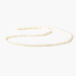 2.5-3mm Off White Center Drilled Button Freshwater Pearl 250 pieces (ONLINE ORDER ONLY)