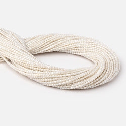 2.5-3mm Off White Petite Baroque Freshwater Pearls 15.5 inch 132 Beads AA (ONLINE ORDER ONLY)