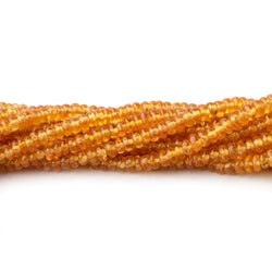 2.5-3mm Spessartite Plain Rondelle Beads 18 inch 300 pieces (ONLINE ORDER ONLY)