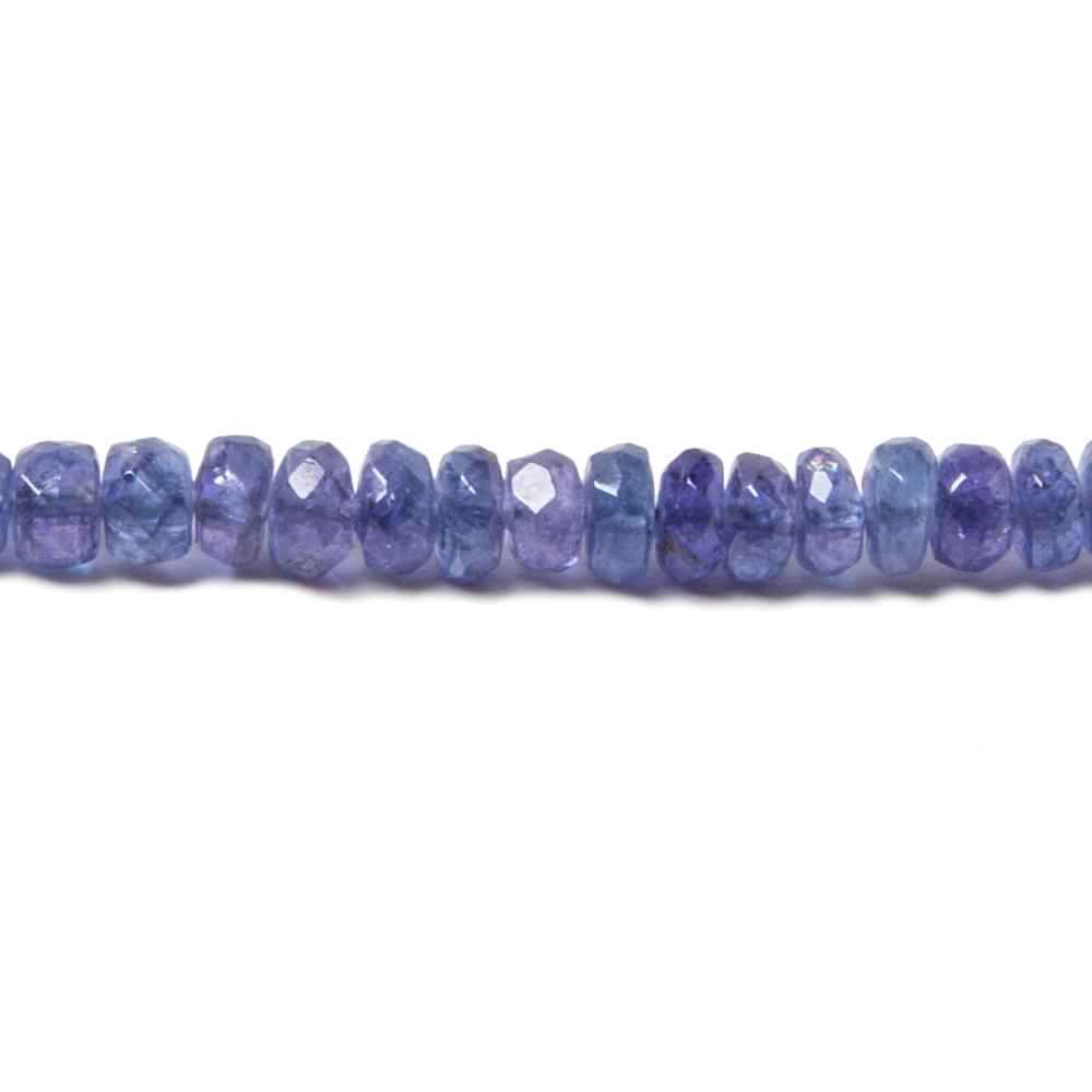 2.5-3mm Tanzanite Beads Faceted Rondelle 15 inch 197 pieces (ONLINE ORDER ONLY)