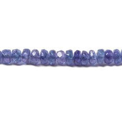 2.5-3mm Tanzanite Beads Faceted Rondelle 15 inch 197 pieces (ONLINE ORDER ONLY)