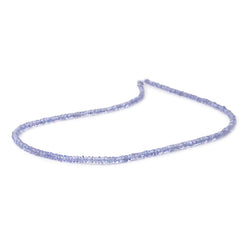 2.5-3mm Tanzanite Plain Rondelle Beads 18 inch 312 pieces (ONLINE ORDER ONLY)