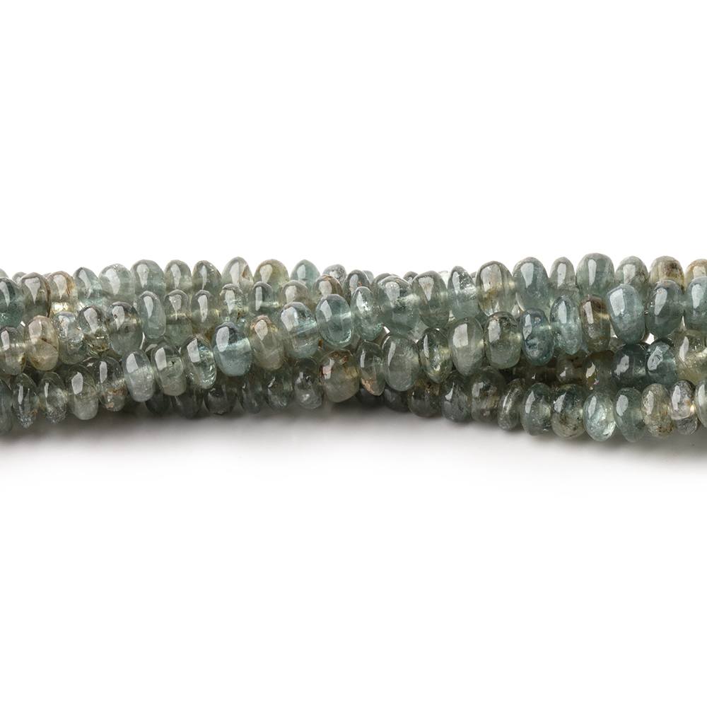 2.5-4mm Indicolite Tourmaline Plain Rondelle Beads 17 inch 212 pieces (ONLINE ORDER ONLY)