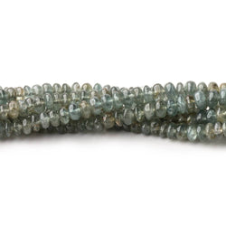 2.5-4mm Indicolite Tourmaline Plain Rondelle Beads 17 inch 212 pieces (ONLINE ORDER ONLY)
