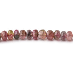 2.5-4mm Multi Color Tourmaline Plain Rondelles 18 inch 220 Beads (ONLINE ORDER ONLY)