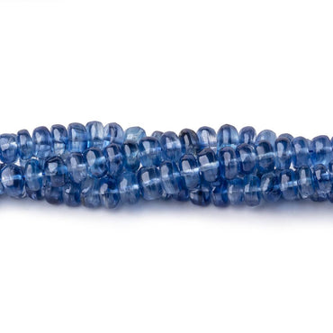 2.5-5.5mm Kyanite Plain Rondelles 15.5 inch 168 beads AA (ONLINE ORDER ONLY)
