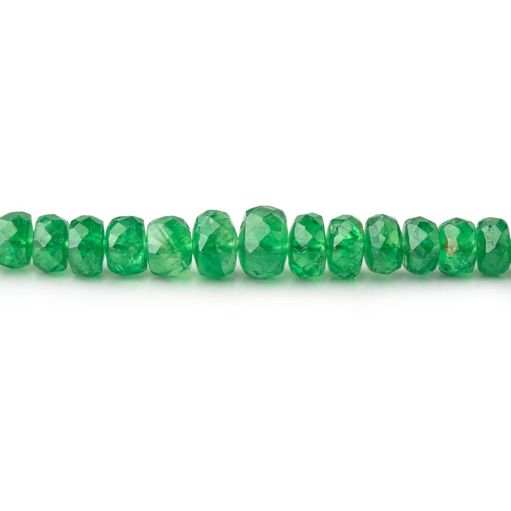 2.5-5.5mm Tsavorite Garnet Faceted Rondelle Beads 16 inch 184 pieces AA (ONLINE ORDER ONLY)