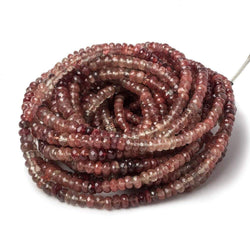 2.5-5mm Andesine Faceted Rondelle Beads 18 inch 210 pieces (ONLINE ORDER ONLY)