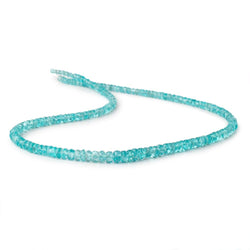 2.5-5mm Apatite faceted rondelle Beads 16 inch 172 pieces AA (ONLINE ORDER ONLY)