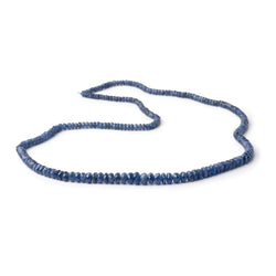 2.5-5mm Blue Sapphire Faceted Rondelle Beads 17 inch 234 pieces (ONLINE ORDER ONLY)