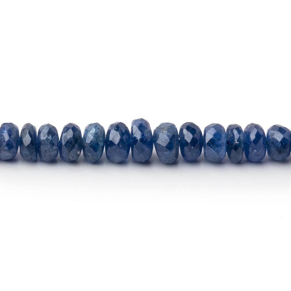 2.5-5mm Blue Sapphire Faceted Rondelle Beads 17 inch 234 pieces (ONLINE ORDER ONLY)