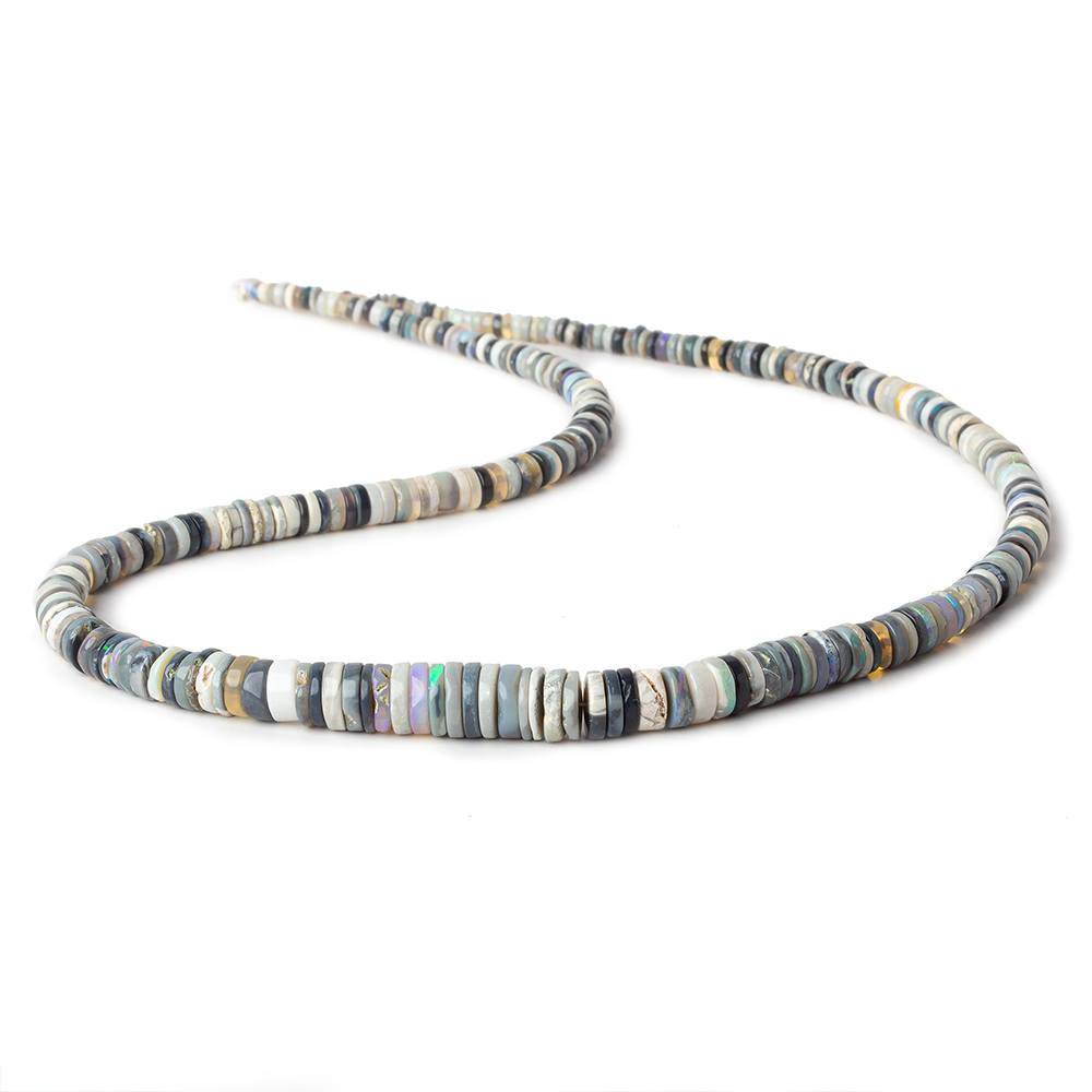 2.5-8mm Multi Color Australian Opal Hishi beads 18 inch 280 pieces AA (ONLINE ORDER ONLY)