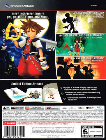 Kingdom Hearts HD 1.5 ReMix Art Book Limited Edition (Playstation 3) (Online Only)