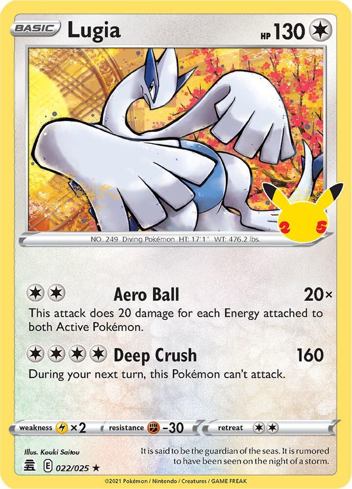 Lugia (022/025) [Celebrations: 25th Anniversary] (Online Only)