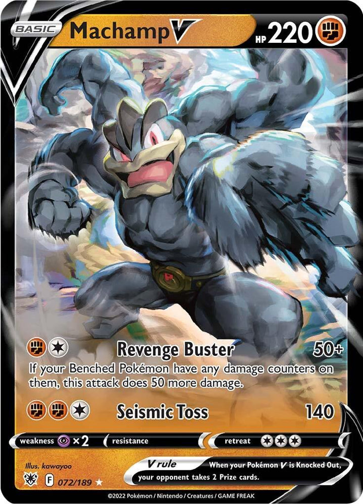 Machamp V (072/189) [Sword & Shield: Astral Radiance] (Online Only)