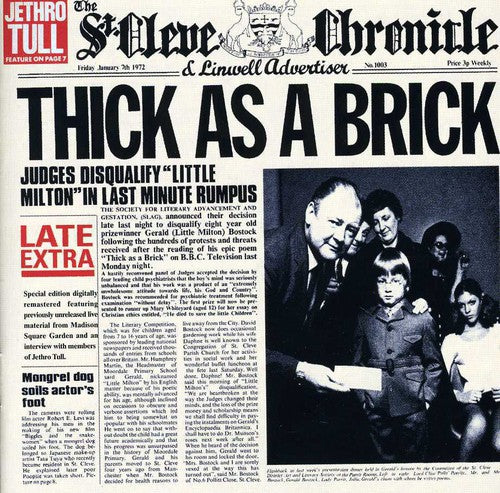 Thick as a Brick [Bonus Tracks] [Limited] [Remaster]