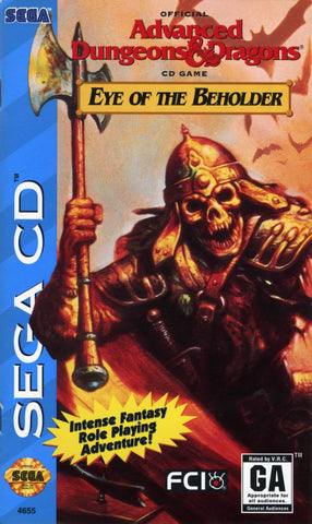Advanced Dungeons & Dragons: Eye of the Beholder (Sega CD) (ONLINE ORDER ONLY)