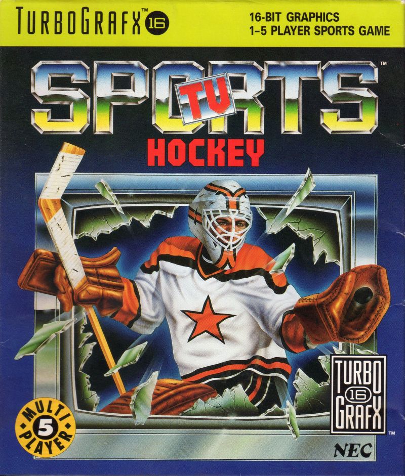 TV Sports Hockey (TurboGrafx-16) (ONLINE ORDER ONLY)