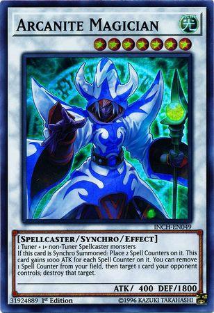 Arcanite Magician [INCH-EN049] Super Rare (ONLINE ORDER ONLY)