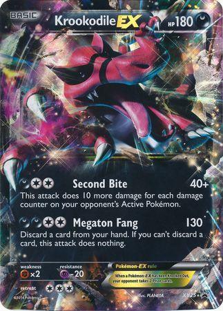 Krookodile EX (XY25) (Jumbo Card) [XY: Black Star Promos] (Online Only)