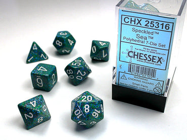 Speckled® Polyhedral Sea™ 7-Die Set Dnd Dice Set CHX25316 Blue (Online Only)