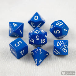 Chessex: Opaque Polyhedral Dice Set (Online Order Only)