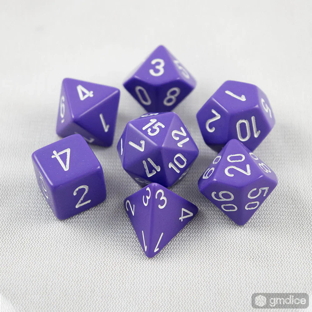 Chessex: Opaque Polyhedral Dice Set (Online Order Only)