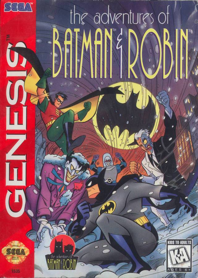 Adventures of Batman & Robin With Box (Sega Genesis) (ONLINE ORDER ONLY)