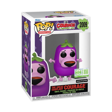 Courage the Cowardly Dog: The Great Eggplant Funko Pop! Vinyl Figure #2009 (Entertainment Earth Exclusive) (ONLINE ORDER ONLY)