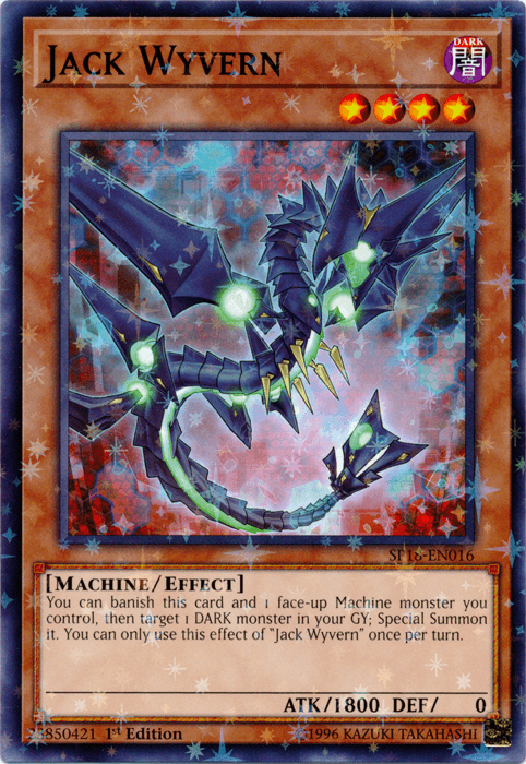 Jack Wyvern [SP18-EN016] Starfoil Rare (ONLINE ORDER ONLY)