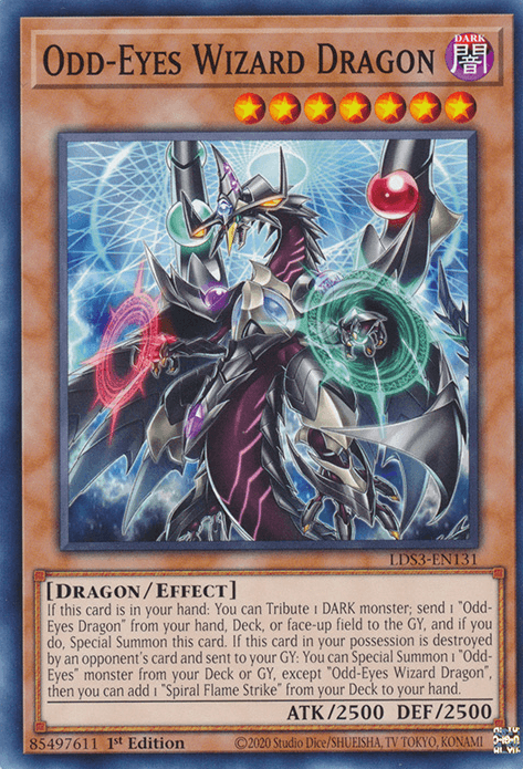 Odd-Eyes Wizard Dragon [LDS3-EN131] Common (ONLINE ORDER ONLY)