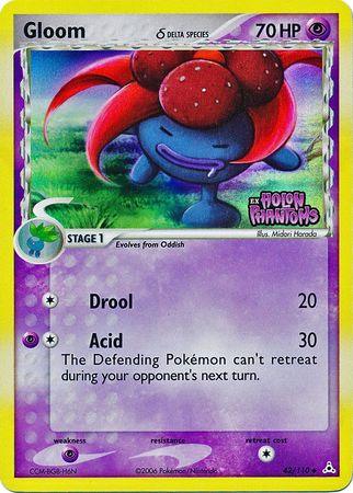 Gloom (42/110) (Delta Species) (Stamped) [EX: Holon Phantoms] (Online Only)