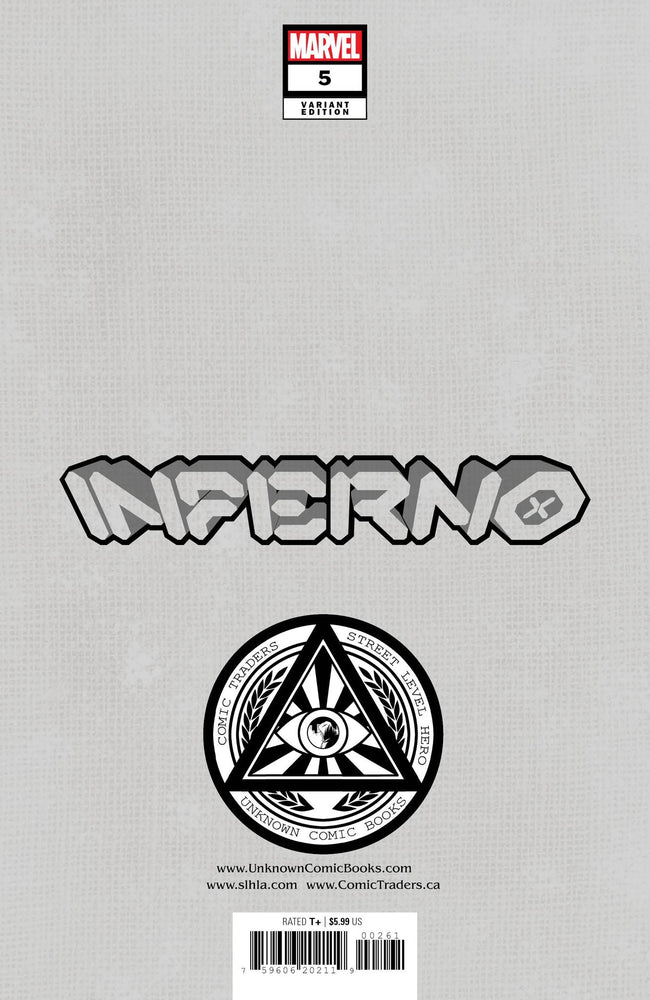 Inferno #4 (Of 4) Unknown Comics David Nakayama Exclusive Color Bleed Var (01/05/2022) (Online Order Only)