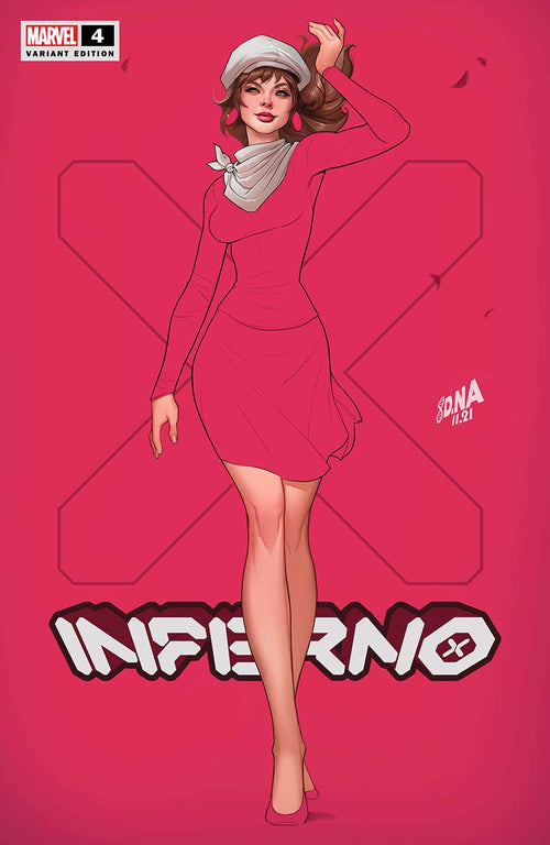 [Signed by David Nakayama] INFERNO #4 (OF 4) UNKNOWN COMICS DAVID NAKAYAMA EXCLUSIVE Var (ONLINE ORDER ONLY)