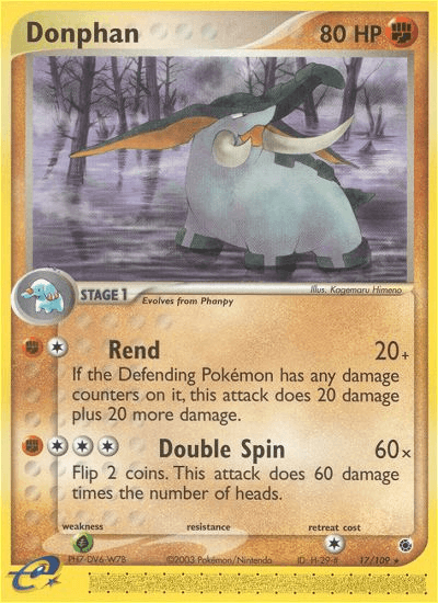 Donphan (17/109) [EX: Ruby & Sapphire] (Online Only)