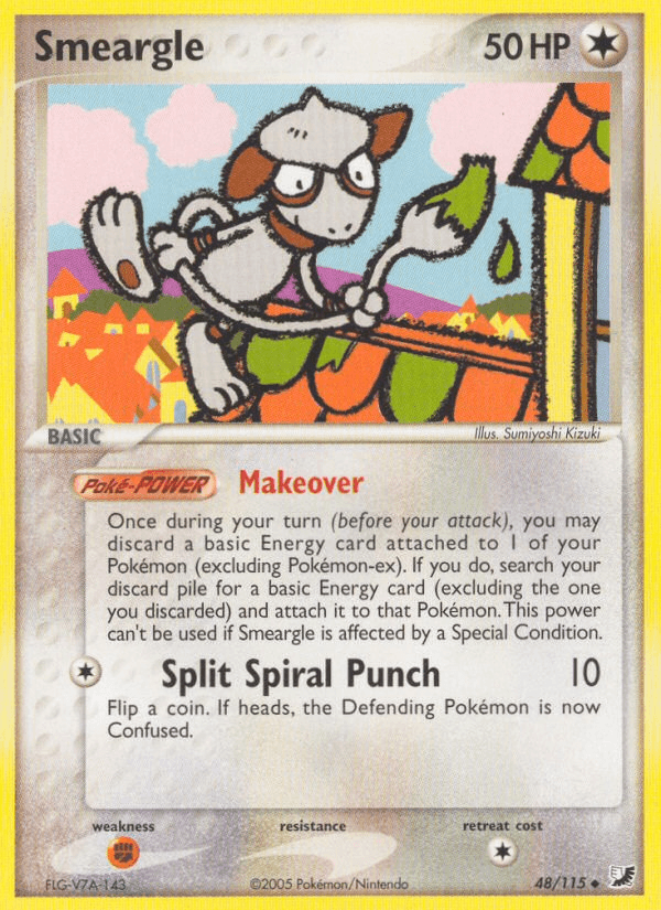Smeargle (48/115) [EX: Unseen Forces] (Online Only)