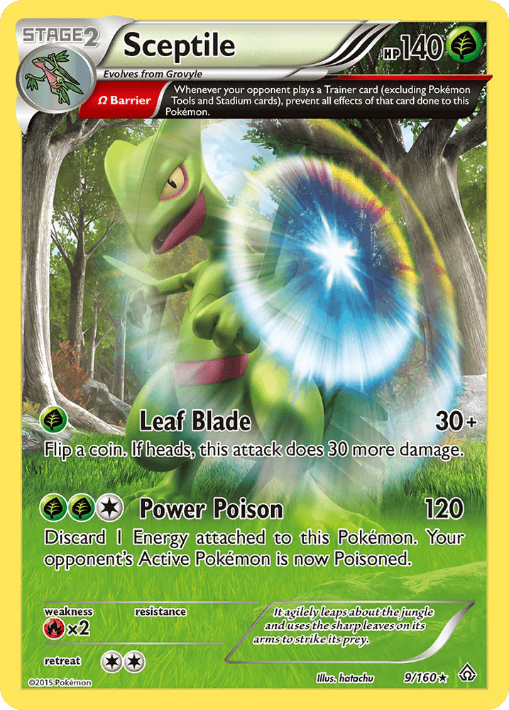 Sceptile (9/160) [XY: Primal Clash] (Online Only)