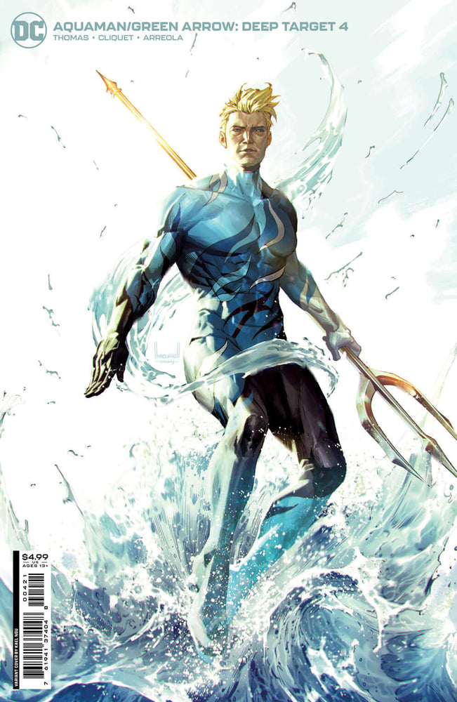 Aquaman Green Arrow Deep Target #4 (Of 7) B Kael Ngu Card Stock Variant (01/25/2022) Dc (ONLINE ORDER ONLY)