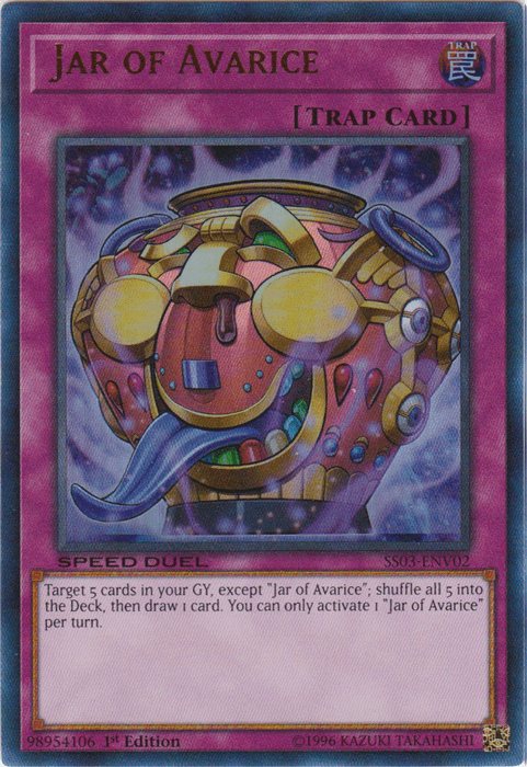 Jar of Avarice [SS03-ENV02] Ultra Rare (ONLINE ORDER ONLY)